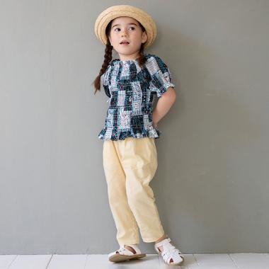 【WEB限定】【リンク】カラータックパンツ(キッズサイズ)