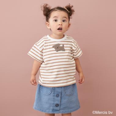 【ミッフィー】アップリケTシャツ