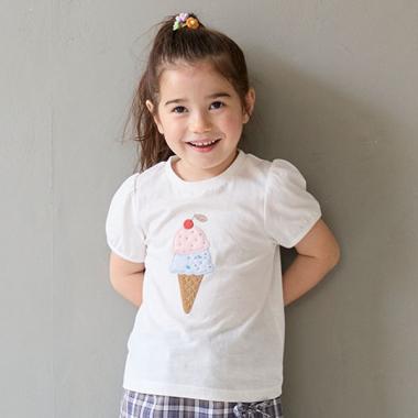 【涼感】アイスモチーフTシャツ