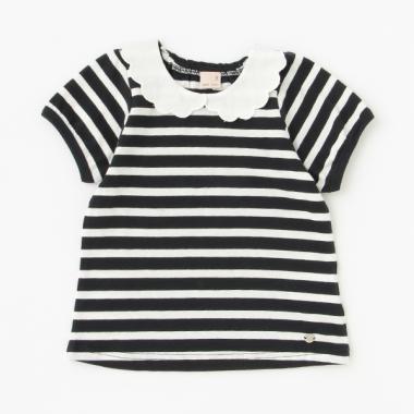 【接触冷感】衿つきTシャツ