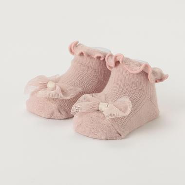 チュールリボンカップソックス