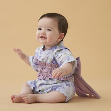 girlsアソートベビー甚平