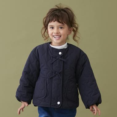 【リンク】キルト3wayジャケット(キッズサイズ)