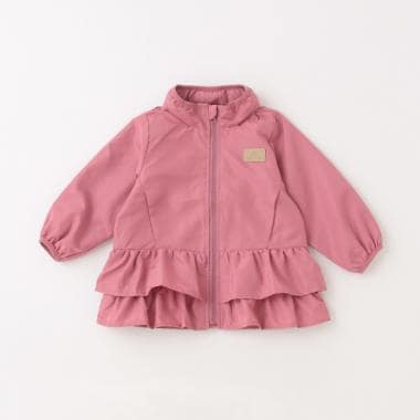 【リンク】【撥水加工】フリルウィンブレ(キッズサイズ)