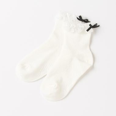 オーガンジーフリルソックス