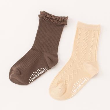 フリル/フロート2Pソックス