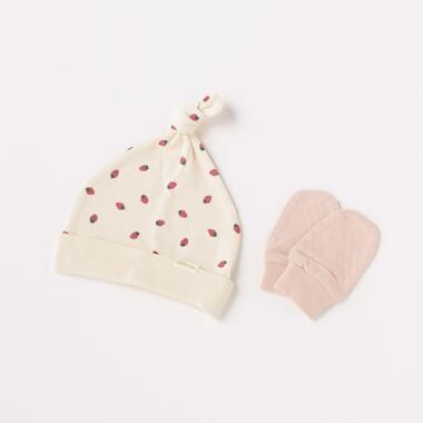 【弱酸性】帽子/ミトンセット