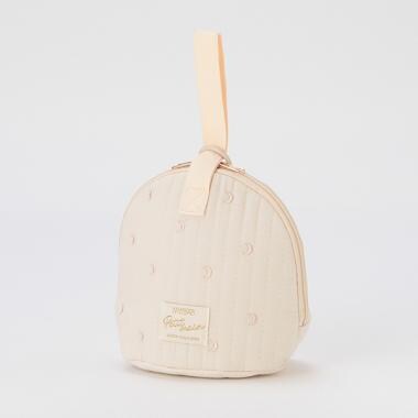 【保冷】総柄刺しゅうマルチポーチ