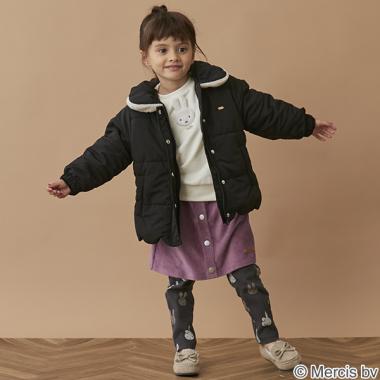 【リンク】スカラップ中綿ジャケット(キッズサイズ)