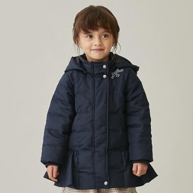 フリルロングダウン