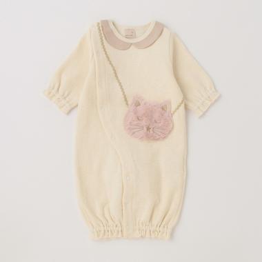 【リンク】ねこポシェット2WAYオール(ベビーサイズ)