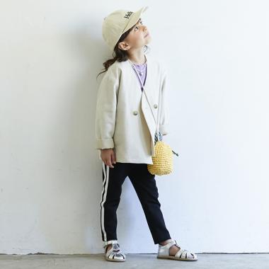 【防汚加工/リンク】ラインパンツ