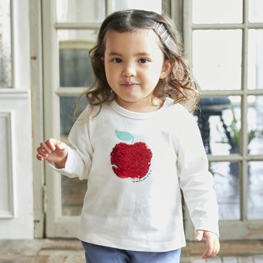 スパンコールアップリケロンT