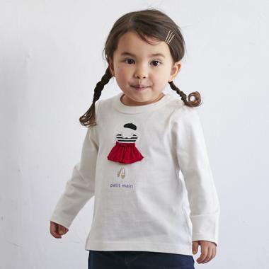 ドレスアップドール長袖Tシャツ