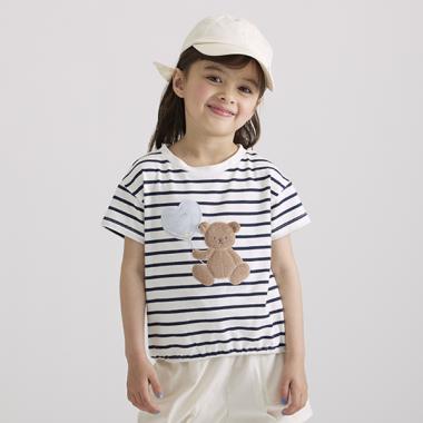 【リンク】アニマルモチーフ半袖Tシャツ(キッズサイズ)