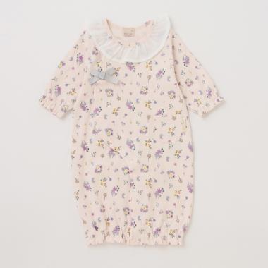 【弱酸性】花柄2WAYオール