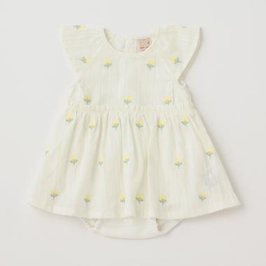 花刺しゅうロンパース