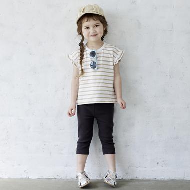 【プティプラ】GIRLS7分丈レギンス