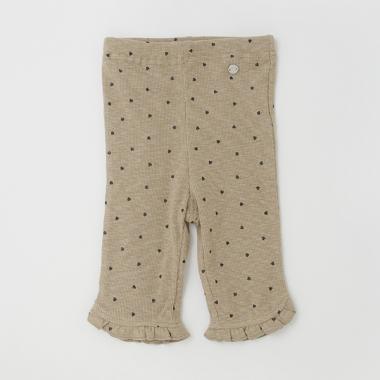 【接触冷感】裾フリルパンツ