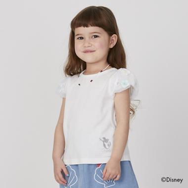 【DISNEYプリンセス】お花バルーン半袖T