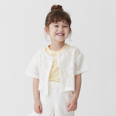 【リンク】レースカーディガン(キッズサイズ)