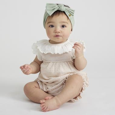 ニット切替サロペット