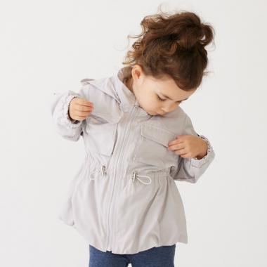 【撥水/リンク】ペプラムウィンブレ（キッズサイズ）