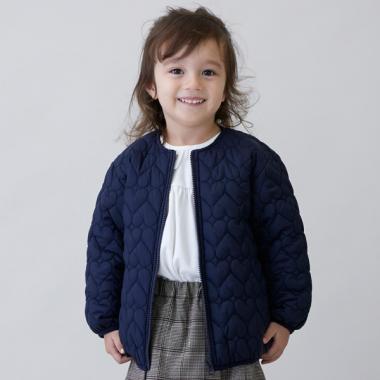 ハートキルティングジャケット