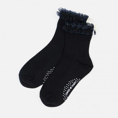 オーガンジーフリルソックス