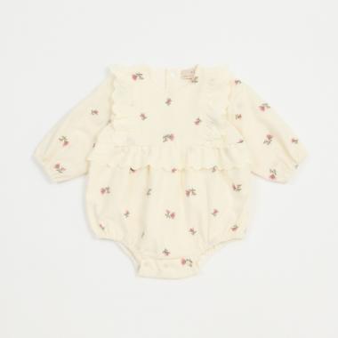 花刺しゅうロンパース