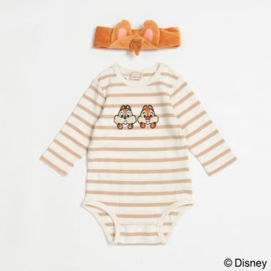【Disney】ボーダーロンパース