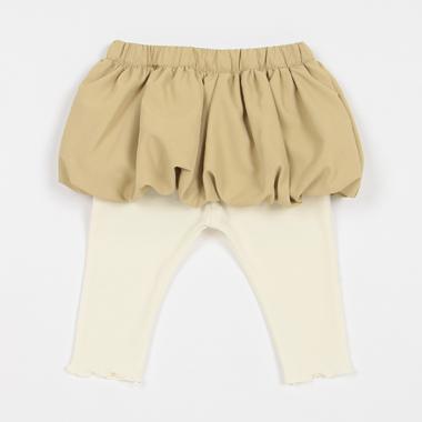 レギンスつきバルーンスカート