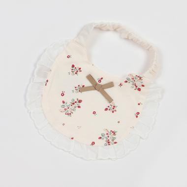 イチゴ花柄スタイ