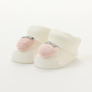 フルーツモチーフカップソックス