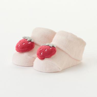 フルーツモチーフカップソックス