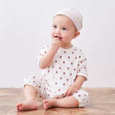 【オーガニック】7分袖2WAYオール