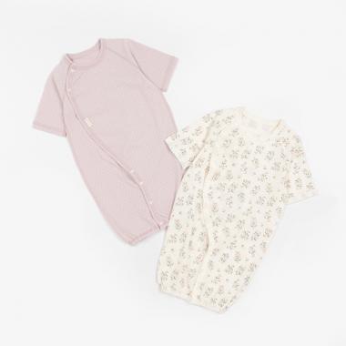 【オーガニック】7分袖2WAYオール