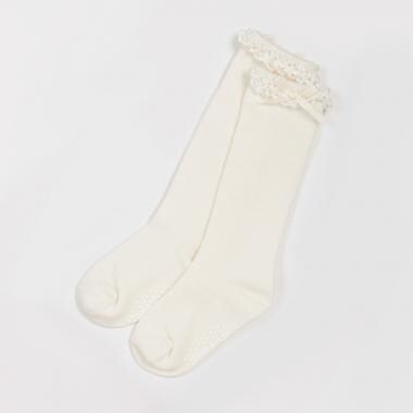 入卒リボンつきハイソックス