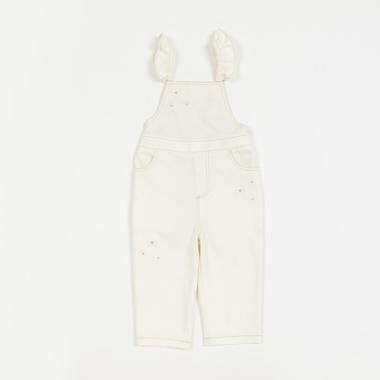 【リンク】お花刺しゅうサロペット(キッズ)