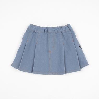 【リンク】色落ちしないデニム風スカート(キッズ)