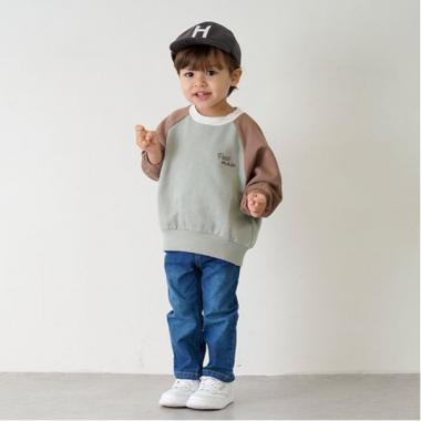 【リンク】デニムストレートパンツ(キッズ)