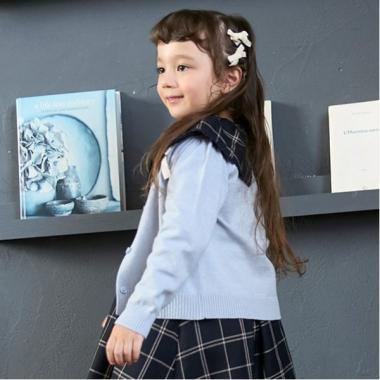 リボンニットカーディガン