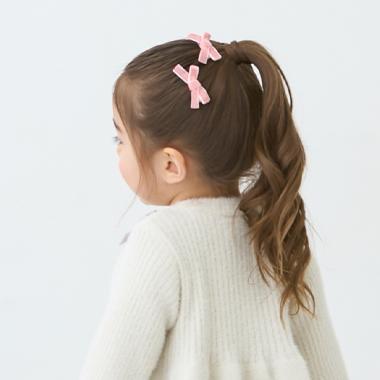 ベロアリボンピン