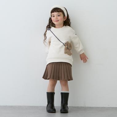 ニットプリーツスカート