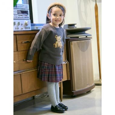 【リンク】チェックプリーツスカパン(キッズ)