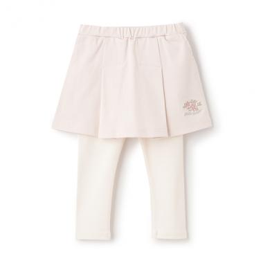 【リンク】花刺しゅうレギつきスカート(キッズ)