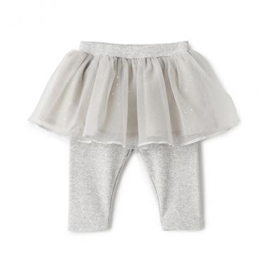 レギンスつきチュールスカート