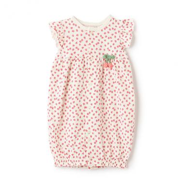 フルーツ柄2WAYオール