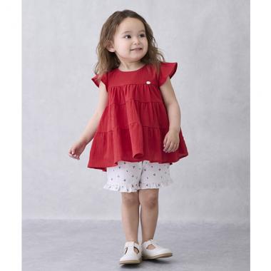 【プティプラ】フリルショートパンツ