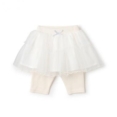 【接触冷感】5分丈レギつきチュールSK